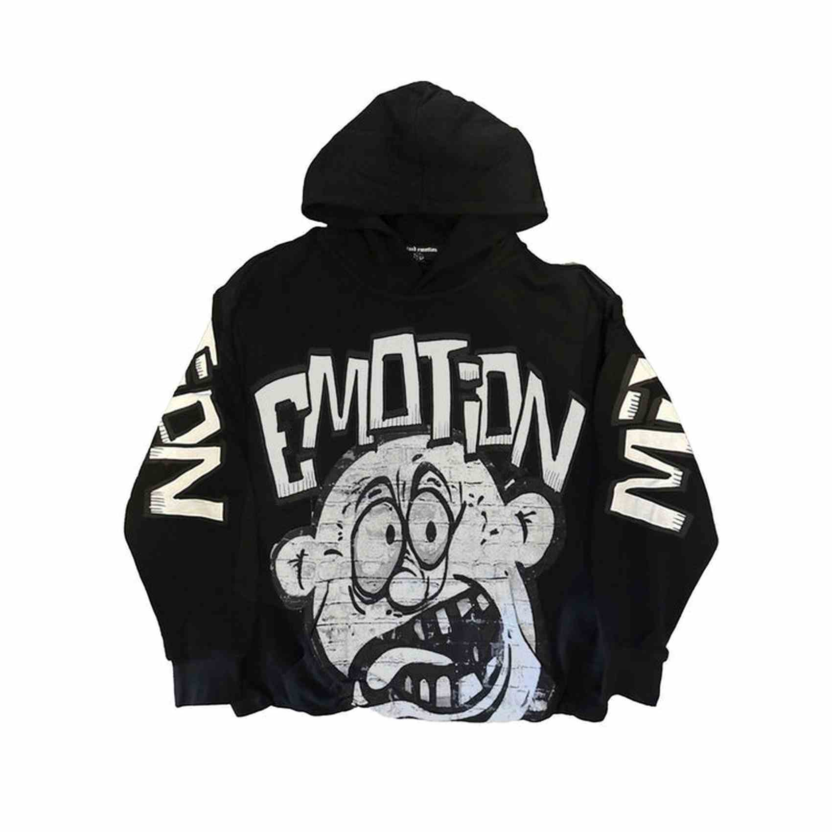 mixed emotion ブラックパーカー Sサイズ Mixed Emotions Black 'Monster' Cropped Hoodie – A Sneaker City