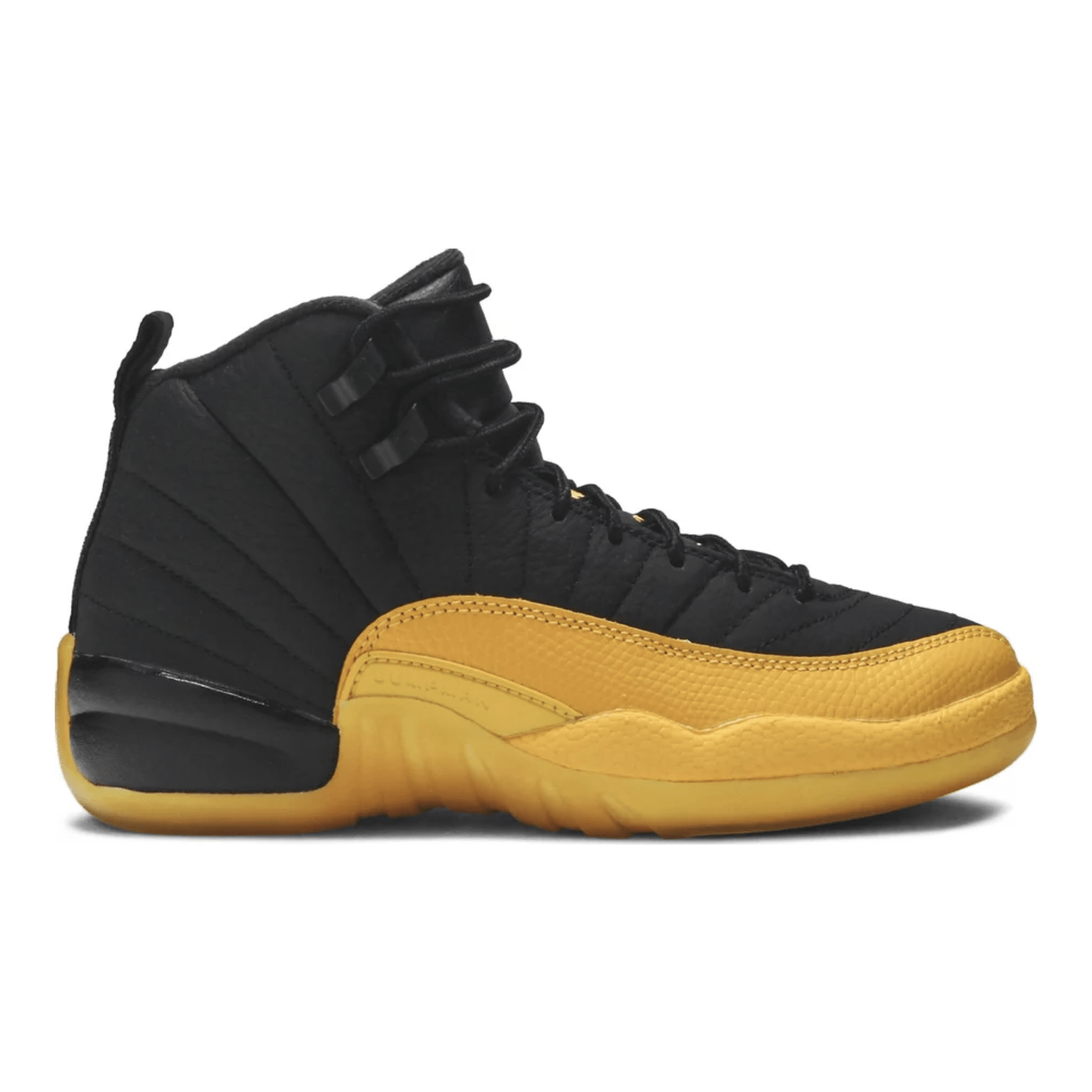 retro black and yellow 12s