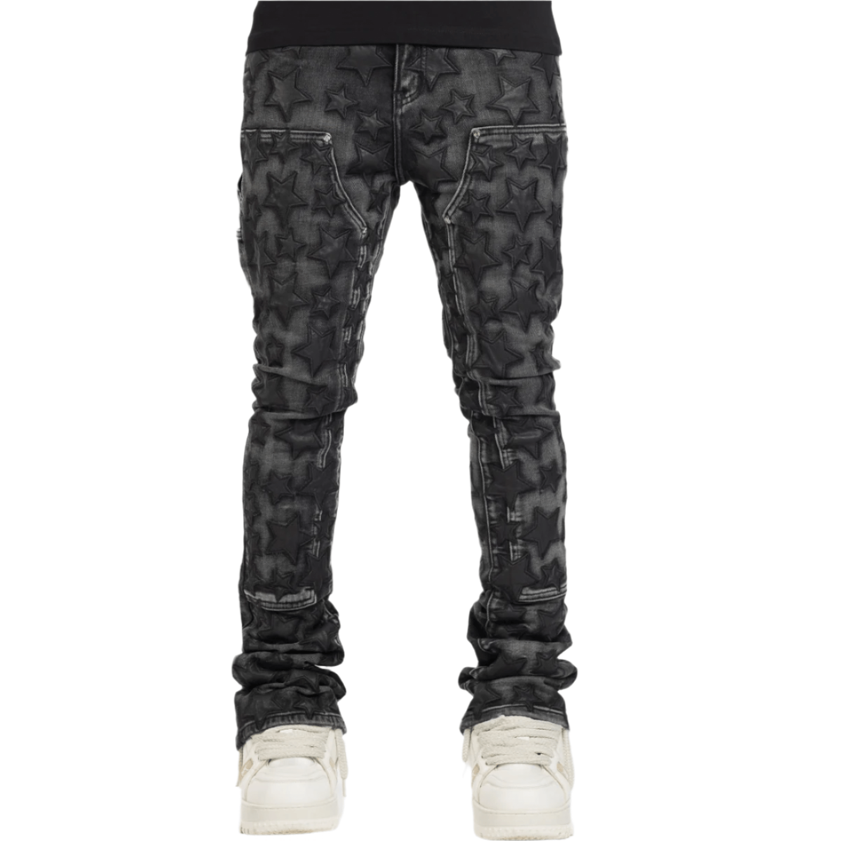 Guapi 'Obsidian Black Stars' Denim – A Sneaker City Guapi 'Obsidian Black Stars' Denim – A Sneaker City
