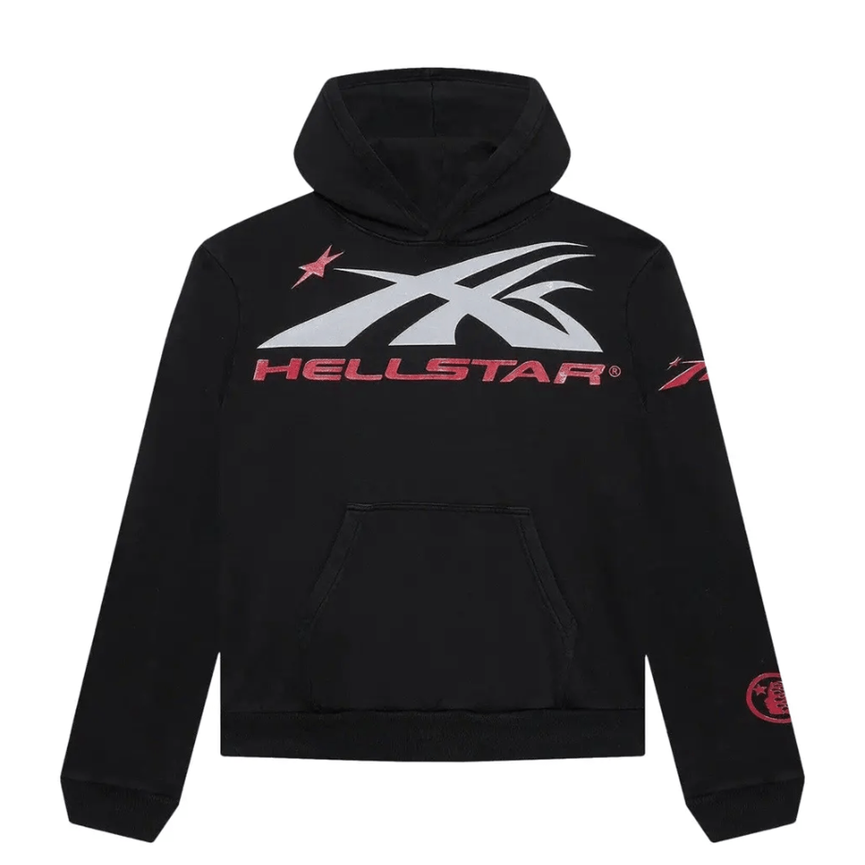 Hellstar Sport Gel Logo Hoodie ' Black / Red ' – A Sneaker City