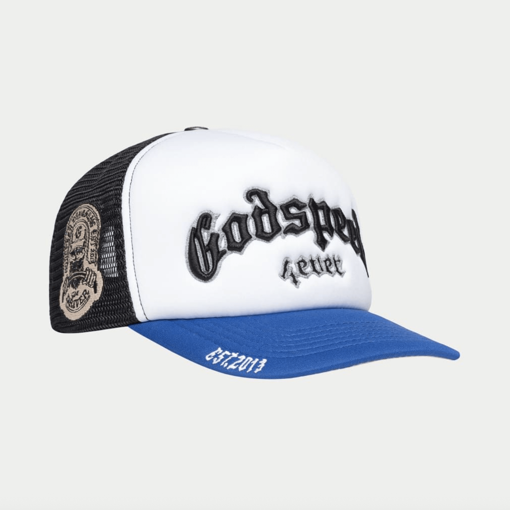 Godspeed Gs Forever Trucker Hat Black/Royal – A Sneaker City