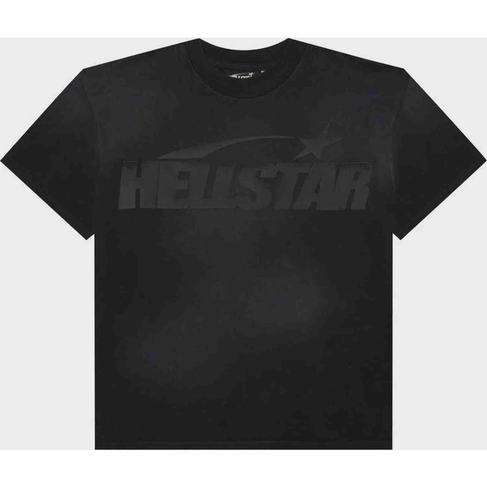 Hellstar Cracked Classic Logo Tee 'Black'