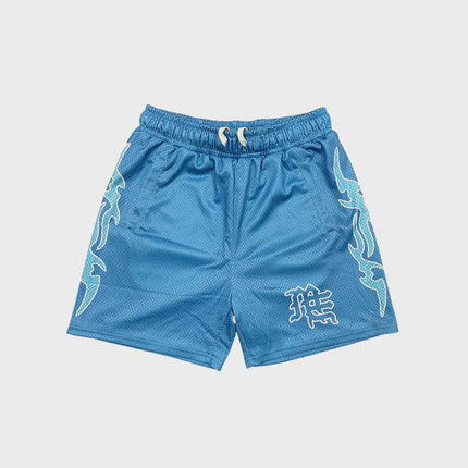 Mixed Emotion Blue “Lightning” Shorts