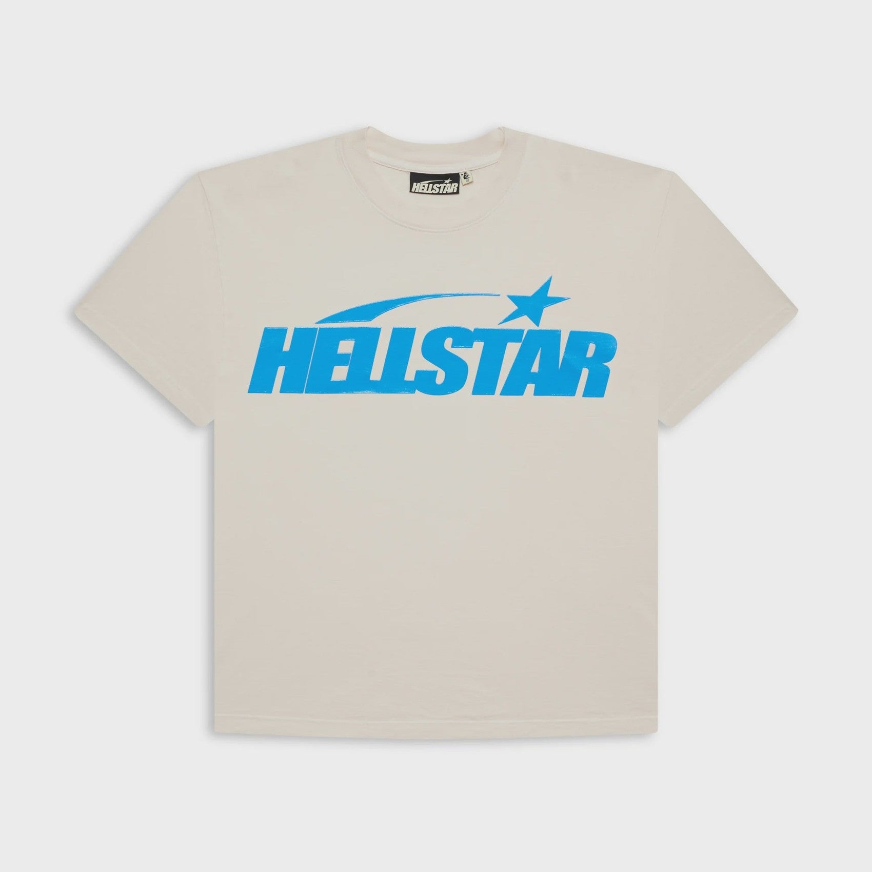 Hellstar Classic T-shirt (Regular Print) White/Blue