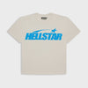Hellstar Classic T-shirt (Regular Print) White/Blue