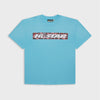 Hellstar Box Logo T-Shirt 'Blue'