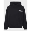 Fear of God Essentials Fleece Hoodie (FW24) ' Black/White'