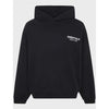 Fear of God Essentials Fleece Hoodie (FW24) ' Black/White'