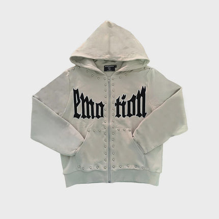 Mixed Emotions Grey Hoodie 'Crown'