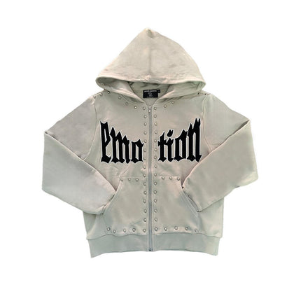 Mixed Emotions Grey Sweat Suit Set 'Crown'