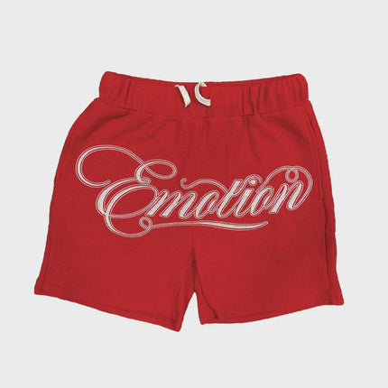 Mixed Emotions Signature Shorts Red