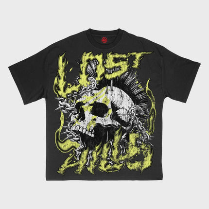 Lost Hills Chain Skills T-Shirt 'Black/Yellow'