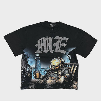 Mixed Emotion Astronaut Rhinestone tee