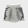 Mixed Emotion Faded Shorts 'Grey'