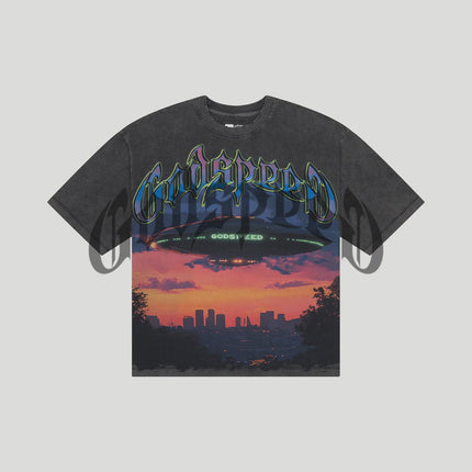 Godspeed T-Shirt  U-A-P Grey Wash
