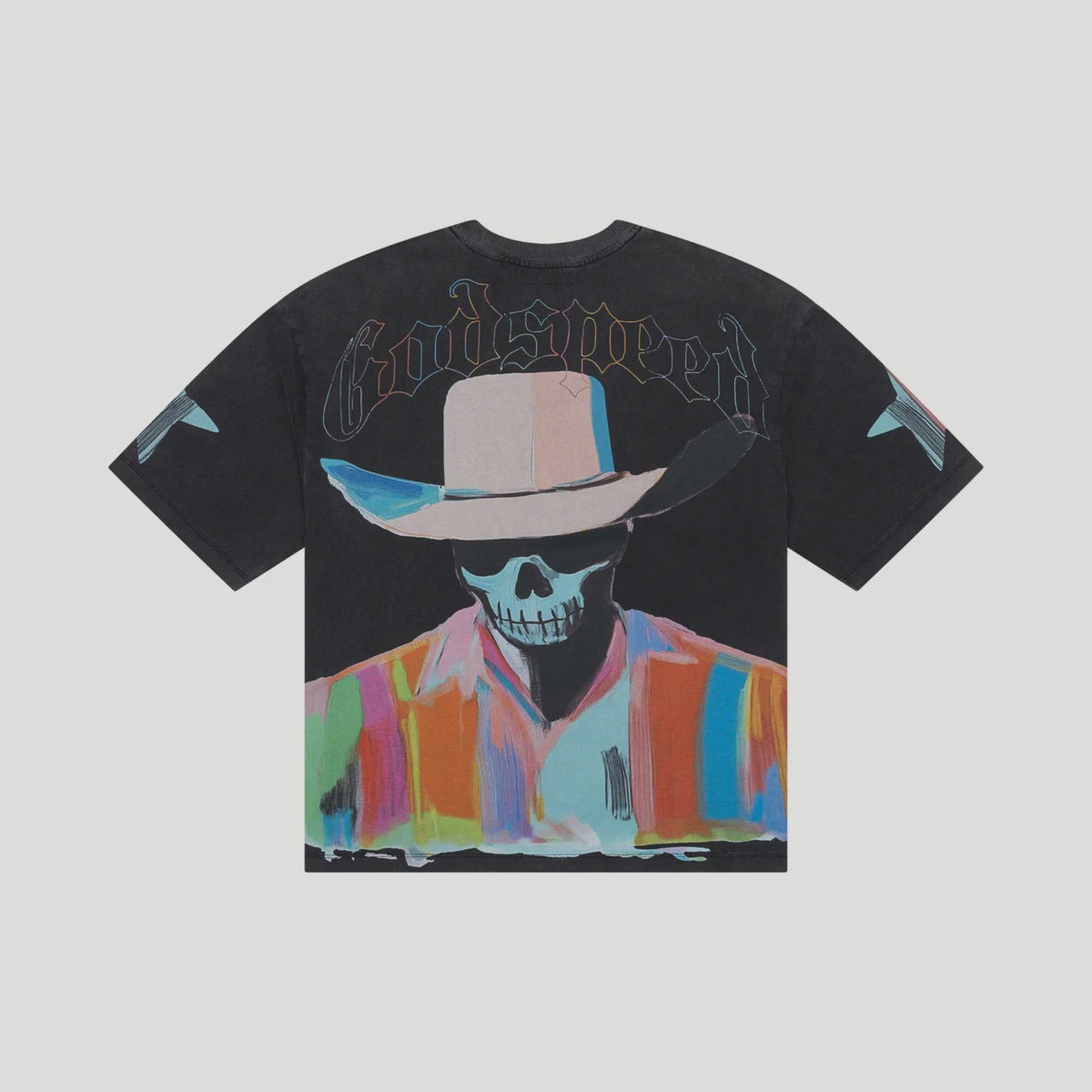 Godspeed Pastel Cowboy Tee 'Grey Wash'