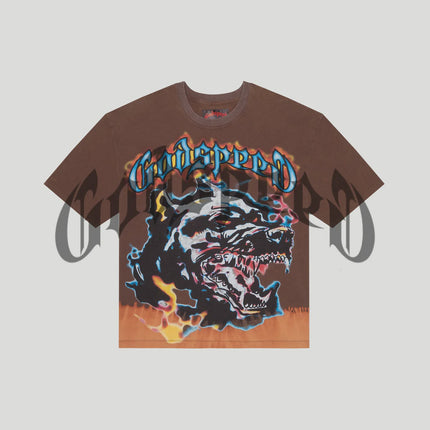 Godspeed Off The Leash T-shirt 'Mocha'