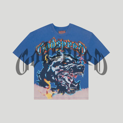 Godspeed Off The Leash T-shirt 'Royal Blue'