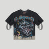 Godspeed Off The Leash T-shirt 'Black Wash'