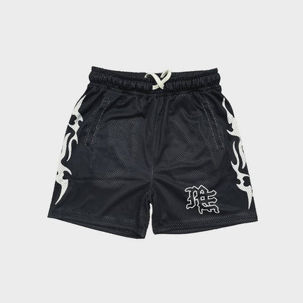 Mixed Emotion Black “Lightning” Shorts