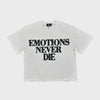 Mixed Emotion 'End Rhinestone Tee' (White)