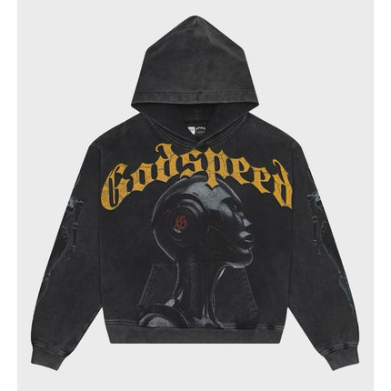 Godspeed Alexa Hoodie 'Black Wash'