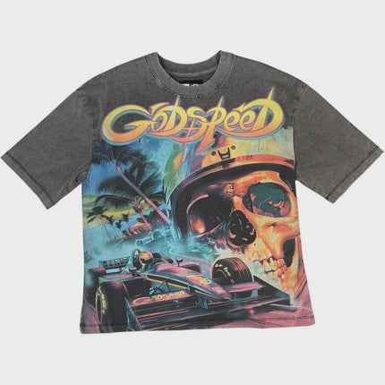 Godspeed F1 Dreams Tee Grey Wash