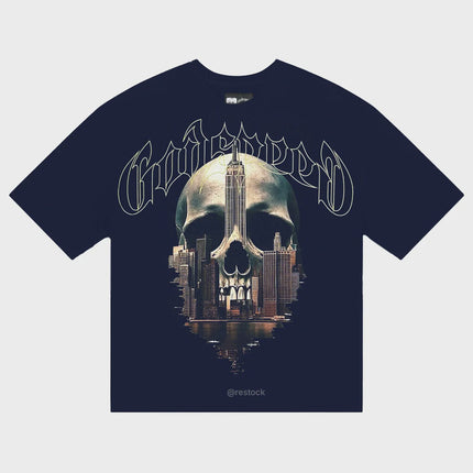 Godspeed Skyline Tee Navy Wash