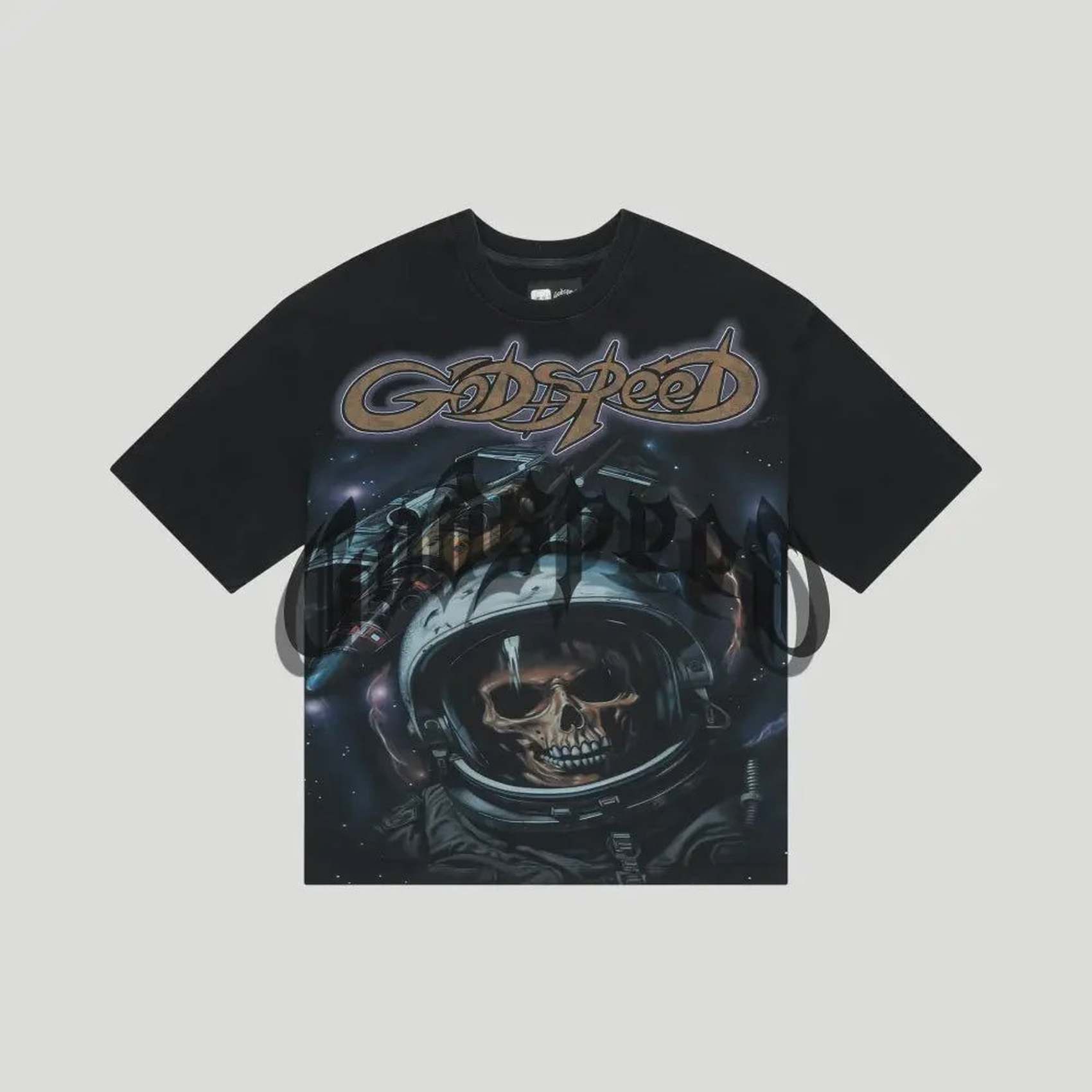 Godspeed Space Traveler Tee Black Wash