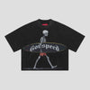 Godspeed 'Surf Day' Black Wash Tee