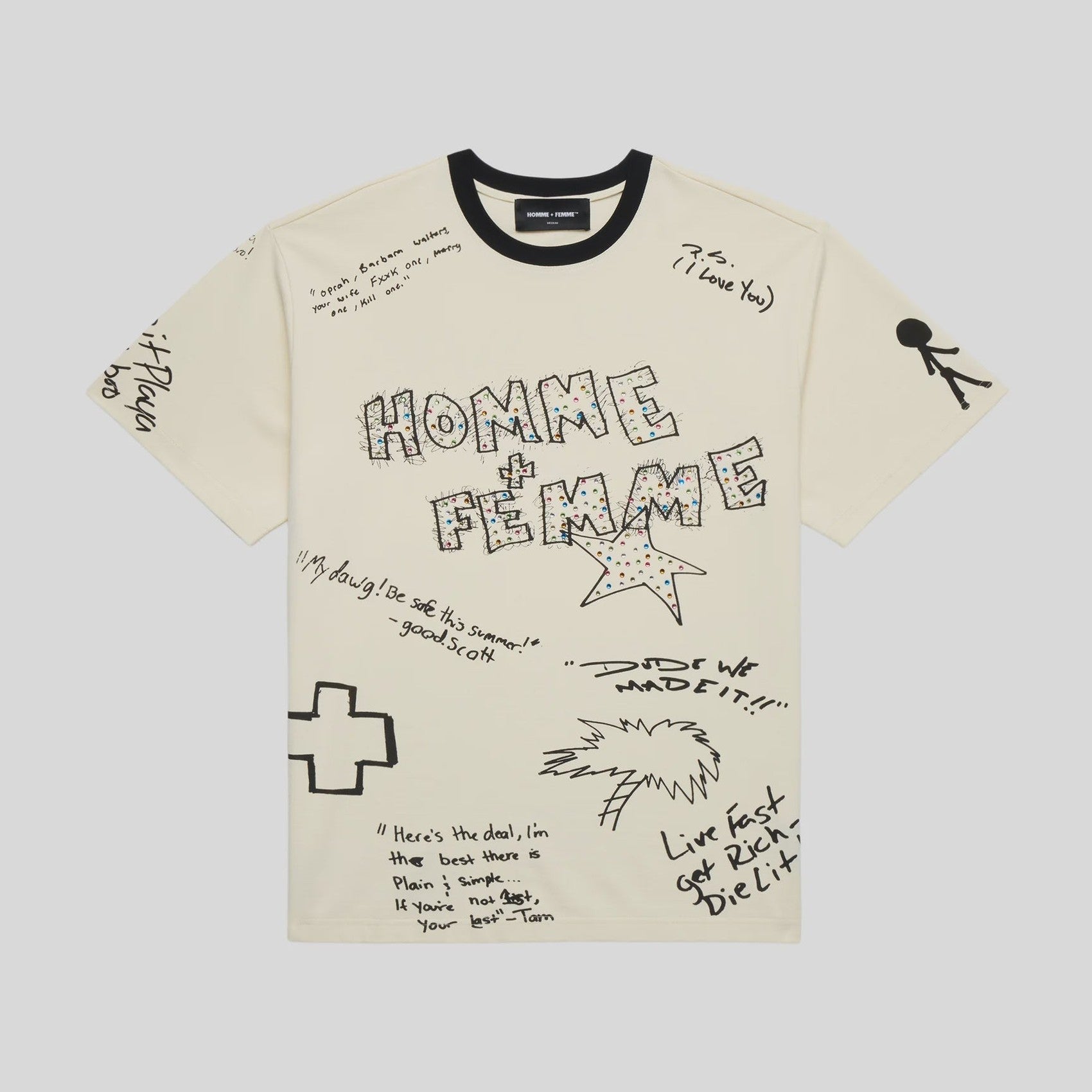 Homme Femme Yearbook Tee