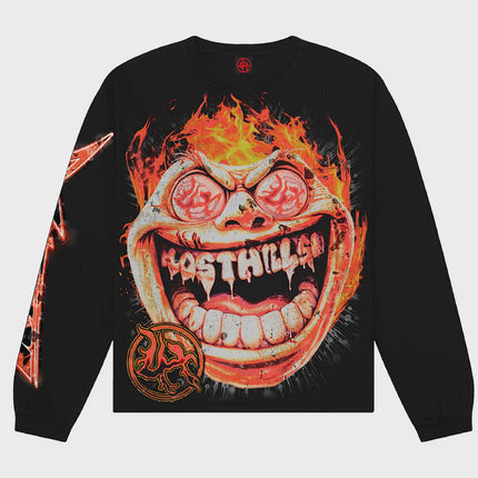 Lost Hills Smiling Burn L/S  'Black/Orange'