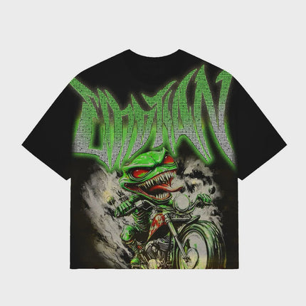 Mixed Emotion ''Goblin' Rhinestone Tee