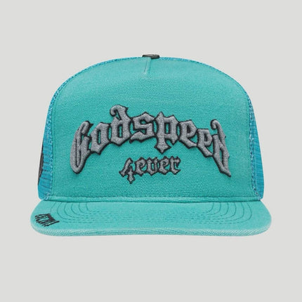 GODSPEED GS Forever Trucker Hat 'Teal Wash'