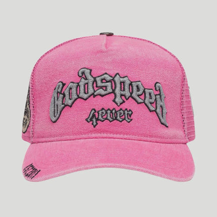 GODSPEED GS Forever Trucker Hat 'Fuchsia Washed '