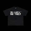 IN GLOCK WE TRUST SKRAPYARD Oversized Tee BLACK