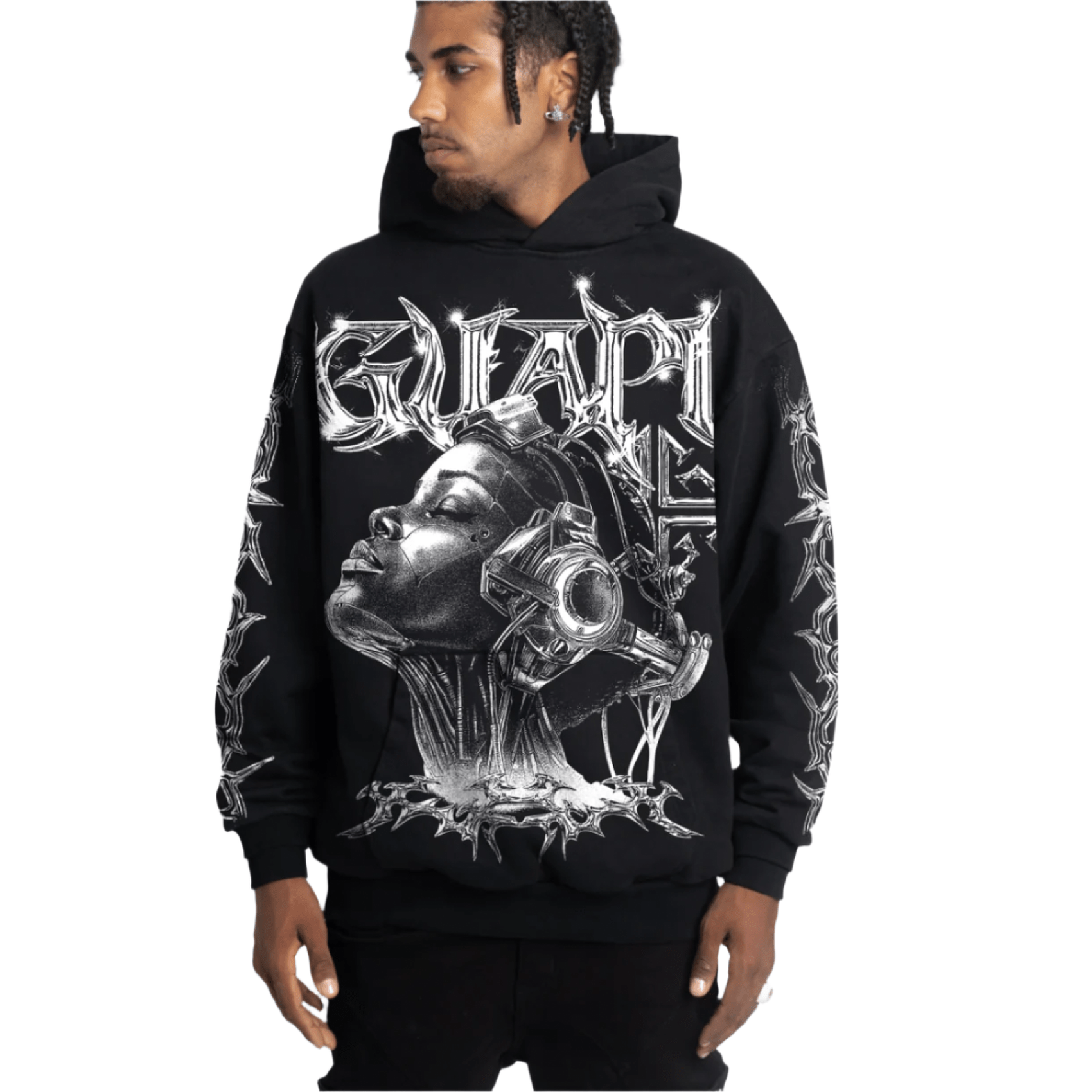 Guapi 'Obsidian Black Cyborg' Hoodie