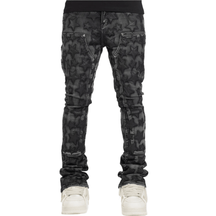 Guapi 'Obsidian Black Stars' Denim