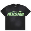 Hellstar Gel Sport Logo T-shirt 'Neon Green/Black'