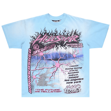 Hellstar Neuron T-Shirt 'Light Blue'