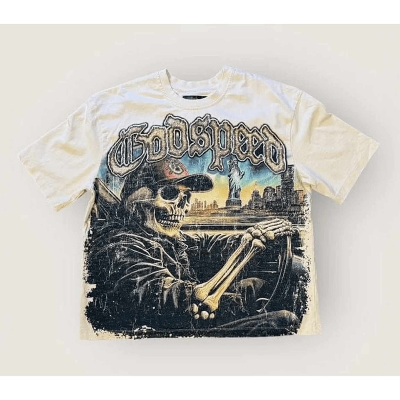 Godspeed Sightseeing T-shirt 'Bone'