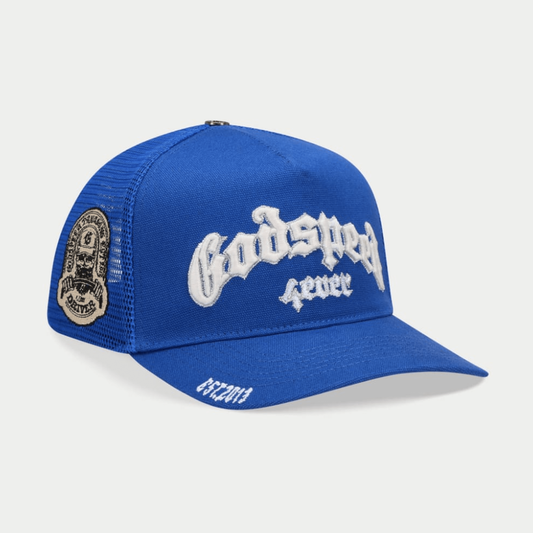 Godspeed Forever Trucker Hat 'Azul'