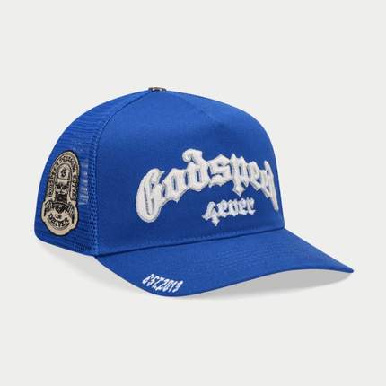 Godspeed Forever Trucker Hat 'Azul'