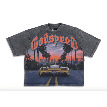 Godspeed Sunset BLVD T-shirt Grey Wash