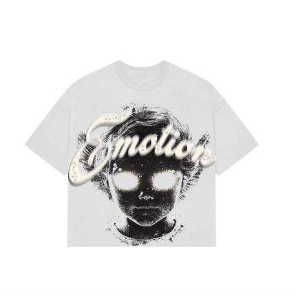 Mixed Emotion White “Pearl” Cropped Tee Regular price