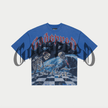 Godspeed 'Checkmate' T-Shirt Blue Wash