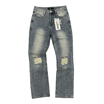 Mixed Emotion 'ME' Rhinestone Jeans