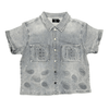 Mixed Emotion 'Paisley' Denim Blue Shirt