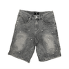Mixed Emotion 'Paisley' Denim Black Shorts