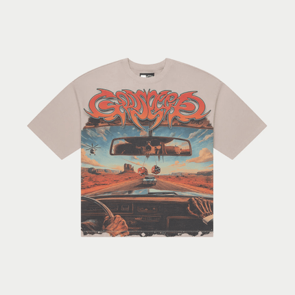 Godspeed On The Run T-Shirt Stone Wash